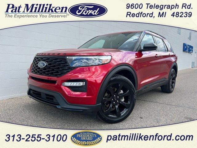 Certified 2024 Ford Explorer ST-Line w/ Class IV Trailer Tow Package AWD/4WD image 1
