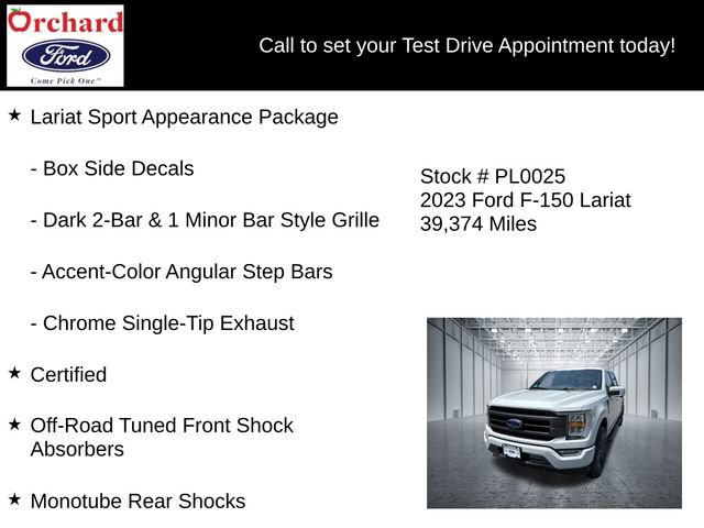 Certified 2023 Ford F150 Lariat AWD/4WD image 13