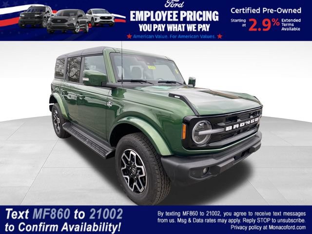 Certified 2025 Ford Bronco Outer Banks AWD/4WD image 1