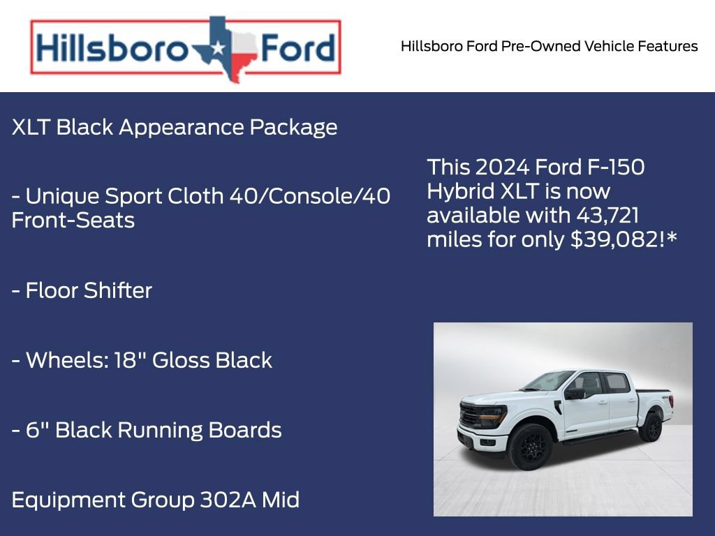 Certified 2024 Ford F150 XLT w/ Equipment Group 302A MID AWD/4WD image 6