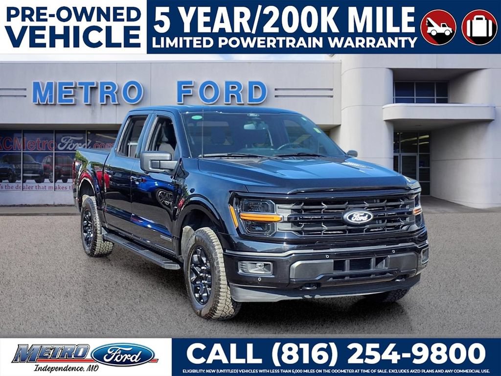 Certified 2024 Ford F150 XLT w/ Equipment Group 302A MID