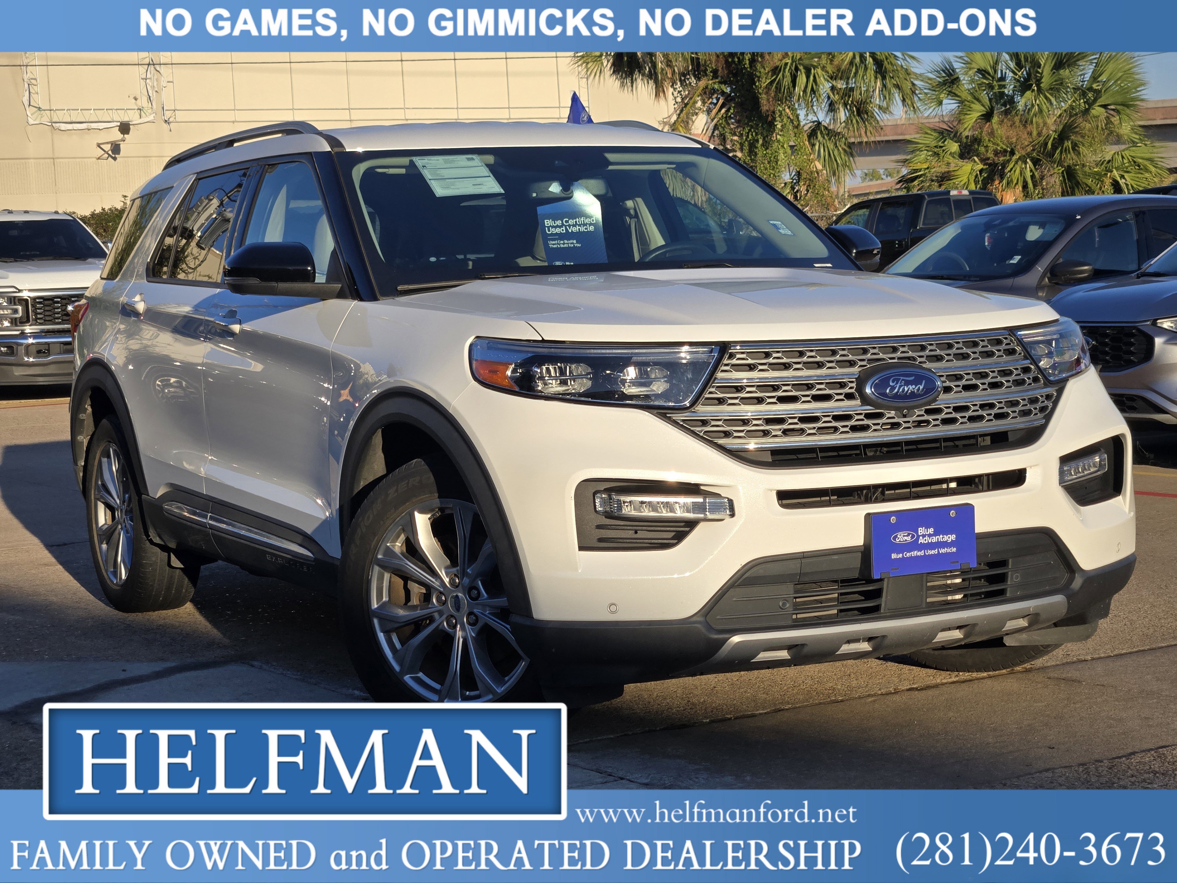 Certified 2022 Ford Explorer Limited w/ Equipment Group 301A