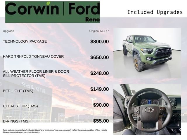 Used 2022 Toyota Tacoma TRD Off-Road w/ Technology Package image 3