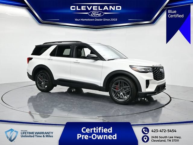 Certified 2025 Ford Explorer ST w/ Sun And Sound Package AWD/4WD image 1