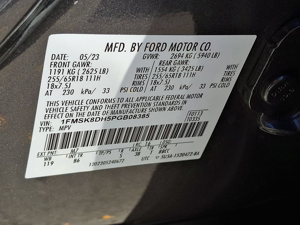 Certified 2023 Ford Explorer XLT AWD/4WD image 31