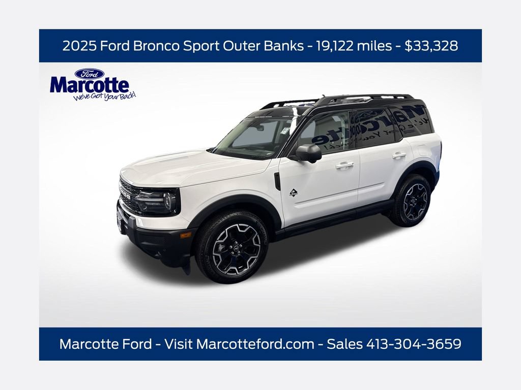 Certified 2025 Ford Bronco Sport Outer Banks w/ Outer Banks Tech Package+