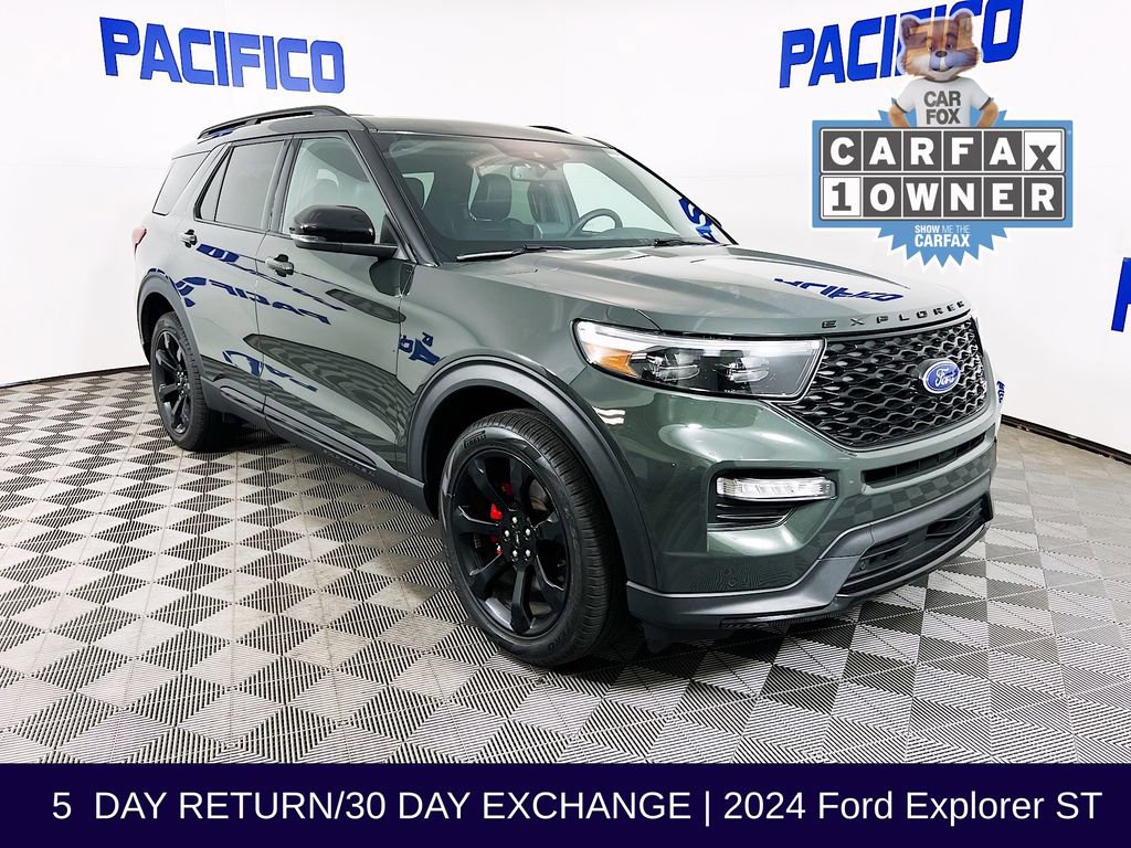 Certified 2024 Ford Explorer ST w/ Equipment Group 401A