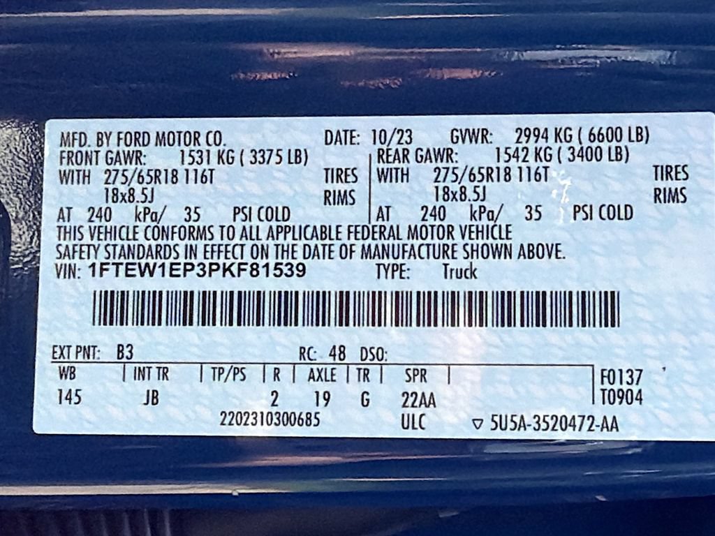 Certified 2023 Ford F150 XL w/ STX Appearance Package AWD/4WD image 33