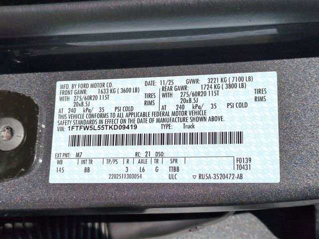 Certified 2026 Ford F150 Lariat w/ Equipment Group 501A Mid AWD/4WD image 46