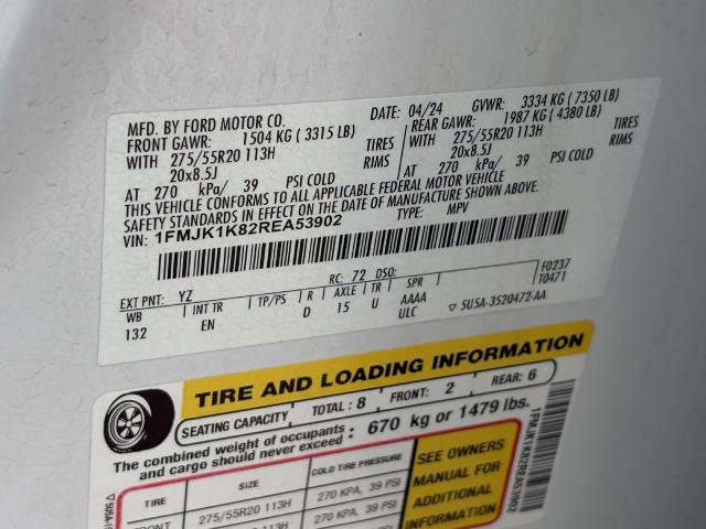 Certified 2024 Ford Expedition Max Limited RWD image 35