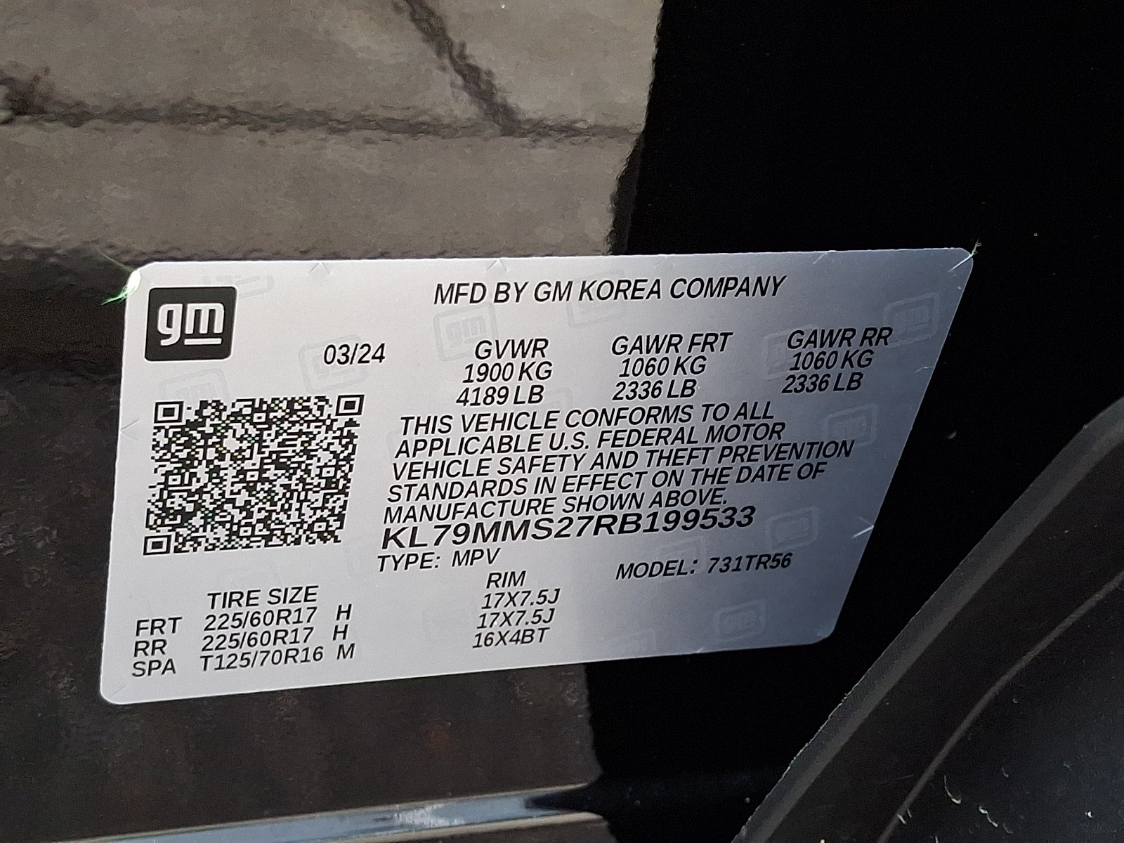 Used 2024 Chevrolet TrailBlazer LS w/ LS Convenience Package FWD image 27
