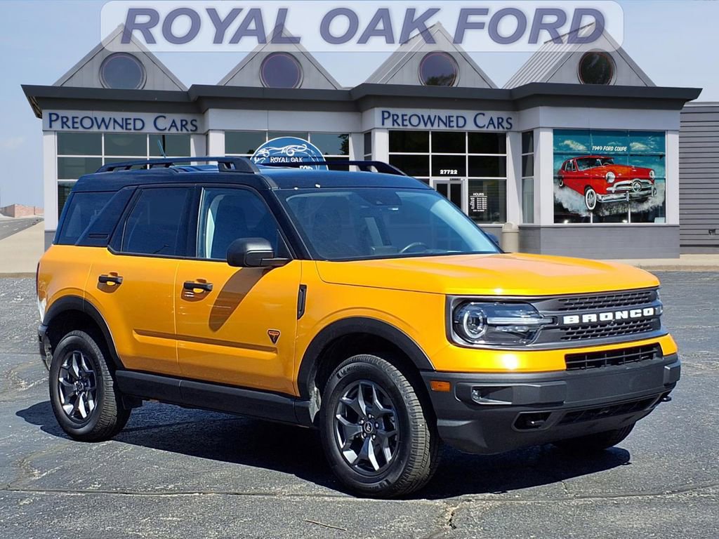 Certified 2021 Ford Bronco Sport Badlands