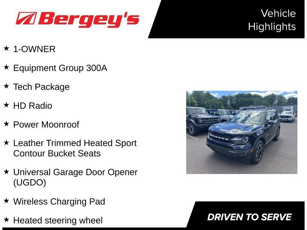 Certified 2023 Ford Bronco Sport Outer Banks w/ Tech Package AWD/4WD image 6