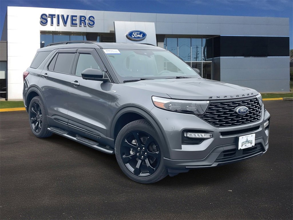Certified 2023 Ford Explorer ST-Line w/ Class IV Trailer Tow Package image 1