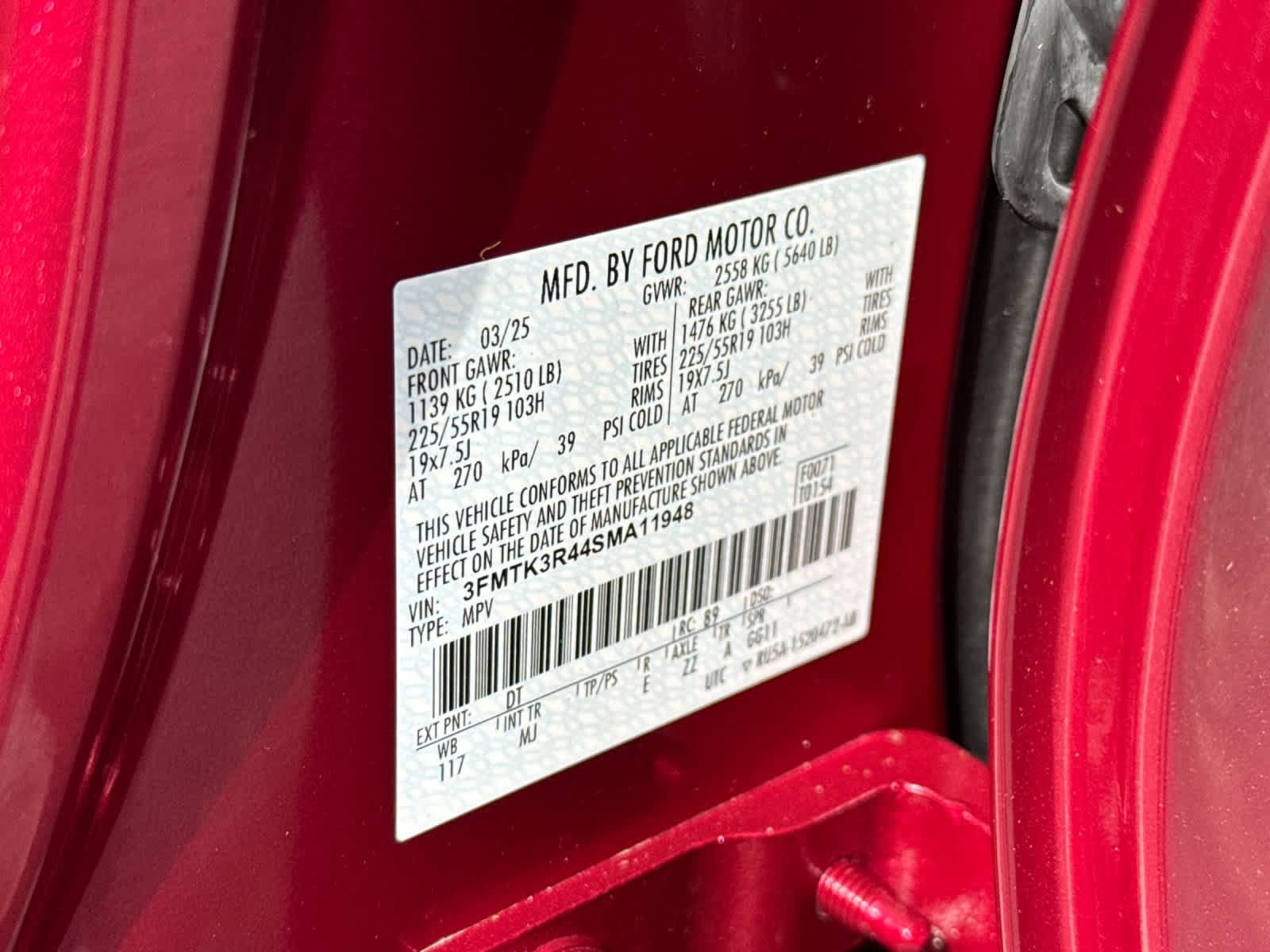 Certified 2025 Ford Mustang Mach-E Premium RWD image 29