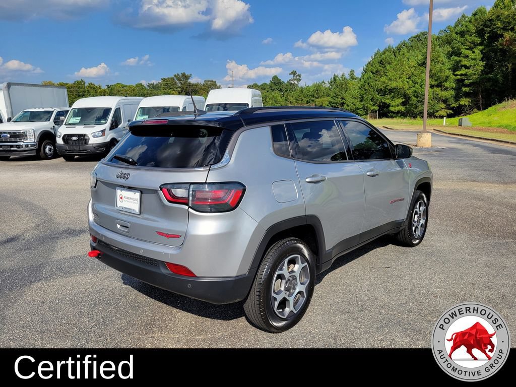 Used 2022 Jeep Compass Trailhawk w/ Trailhawk Elite Group AWD/4WD image 5