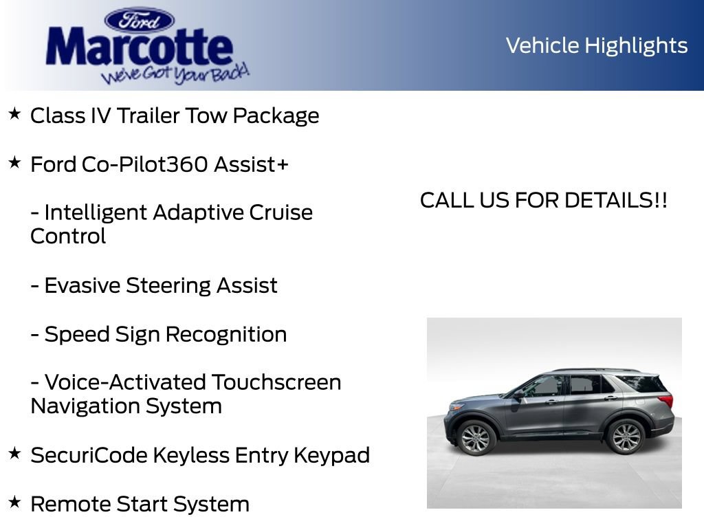 Certified 2023 Ford Explorer XLT w/ Equipment Group 202A AWD/4WD image 12