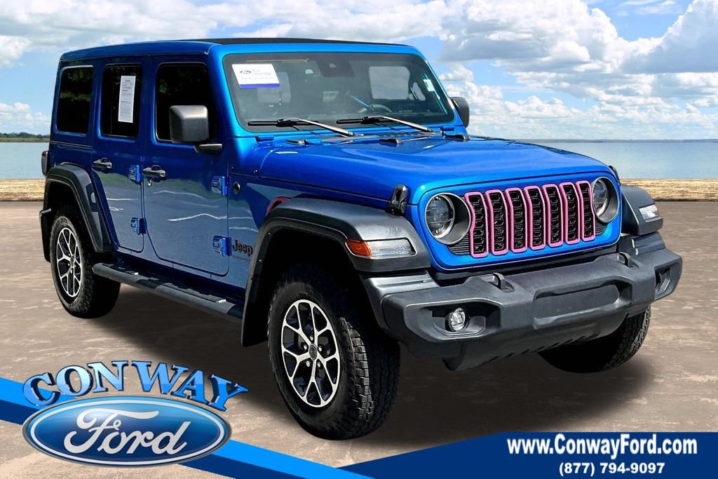 Used 2025 Jeep Wrangler Unlimited Sport AWD/4WD video 1