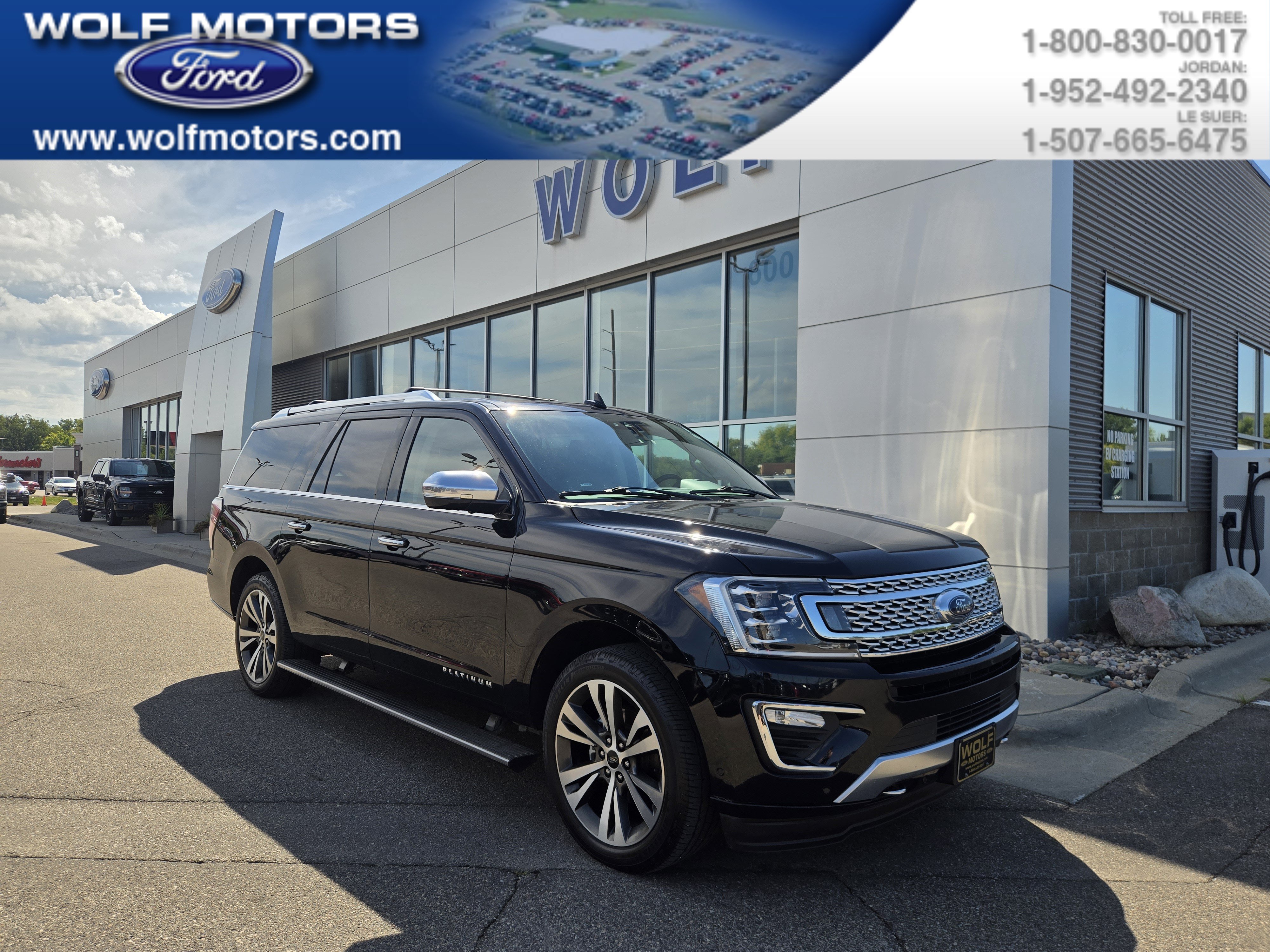 Certified 2021 Ford Expedition Max Platinum AWD/4WD image 1