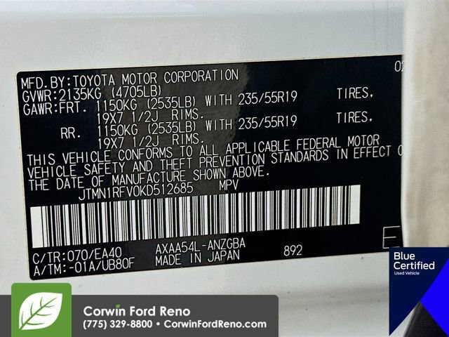 Used 2019 Toyota RAV4 Limited w/ Advanced Technology Package AWD/4WD image 36