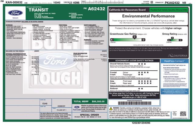 Certified 2023 Ford Transit 350 XLT RWD image 5