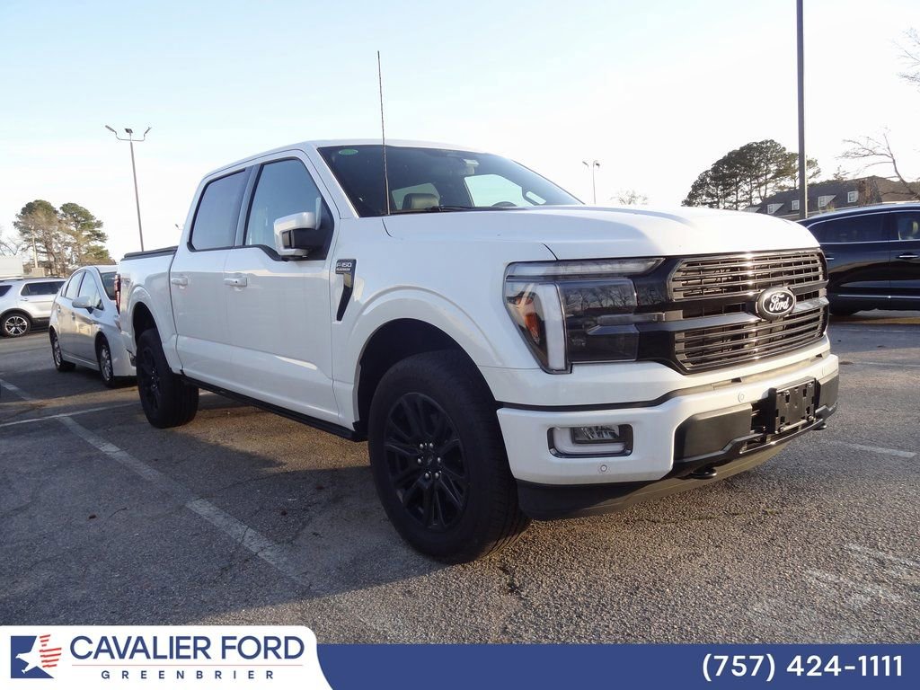 Certified 2024 Ford F150 Platinum w/ FX4 Off-Road Package