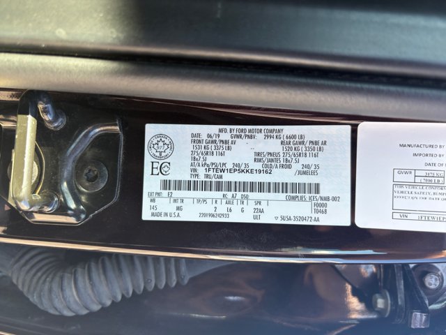 Certified 2019 Ford F150 XLT w/ XTR Package AWD/4WD image 25