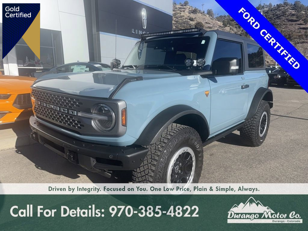 Certified 2022 Ford Bronco Badlands w/ Sasquatch Package