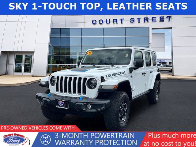 Used 2022 Jeep Wrangler Unlimited Rubicon 4xe w/ Cold Weather Group AWD/4WD image 1
