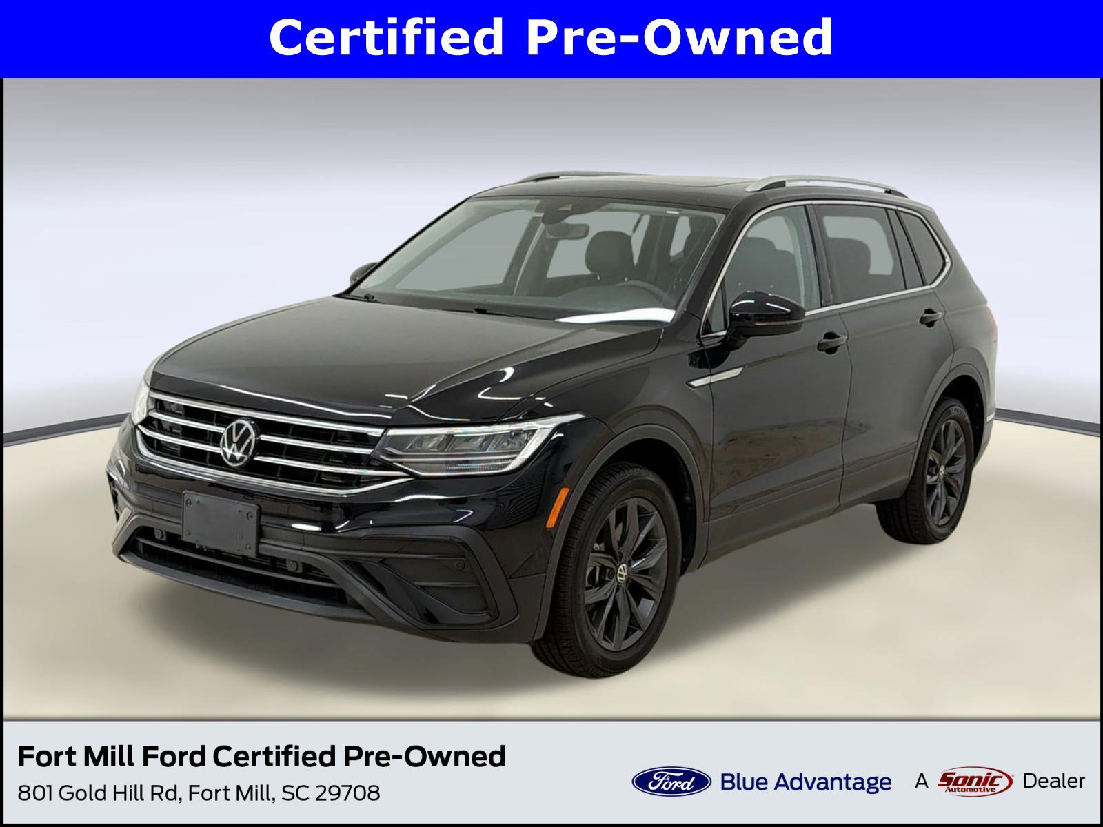Used 2022 Volkswagen Tiguan SE w/ Panoramic Sunroof Package