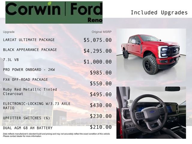 Certified 2025 Ford F250 Lariat w/ Lariat Ultimate Package AWD/4WD image 3