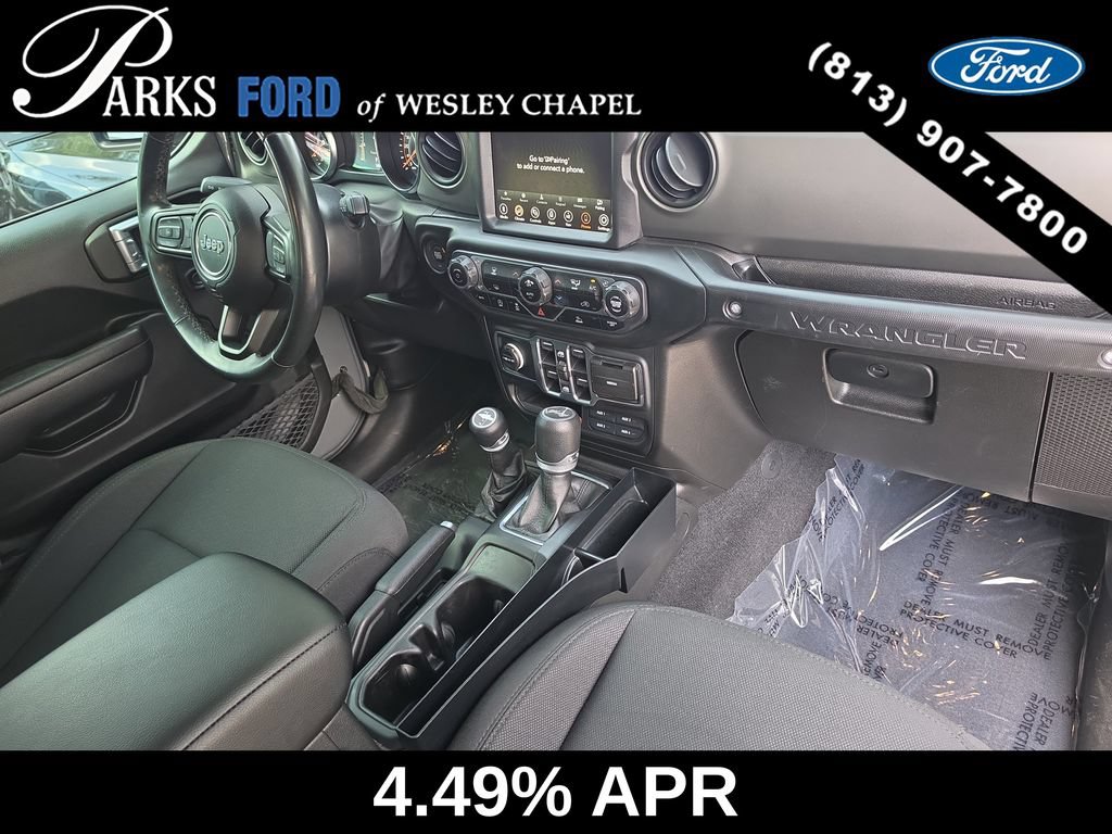 Used 2022 Jeep Wrangler Unlimited Sport AWD/4WD image 9
