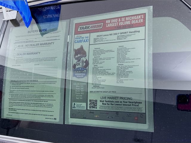 Used 2024 Lexus NX 350 F Sport image 14