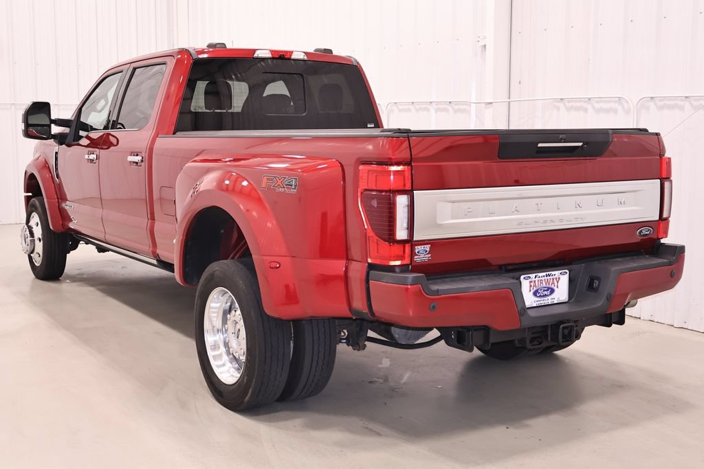 Certified 2020 Ford F450 Platinum w/ FX4 Off-Road Package AWD/4WD image 8
