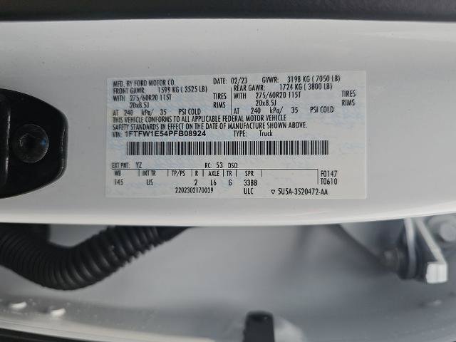 Certified 2023 Ford F150 XLT w/ Equipment Group 302A High AWD/4WD image 35