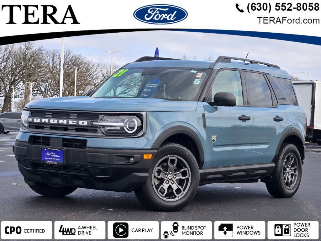 Certified 2021 Ford Bronco Sport Big Bend