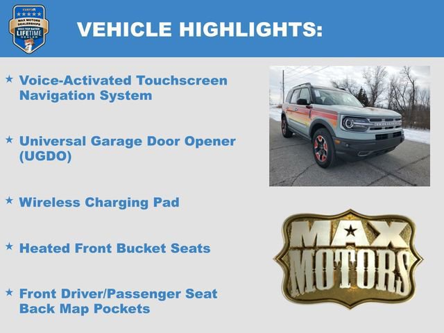 Certified 2024 Ford Bronco Sport Free Wheeling w/ Convenience Package image 11