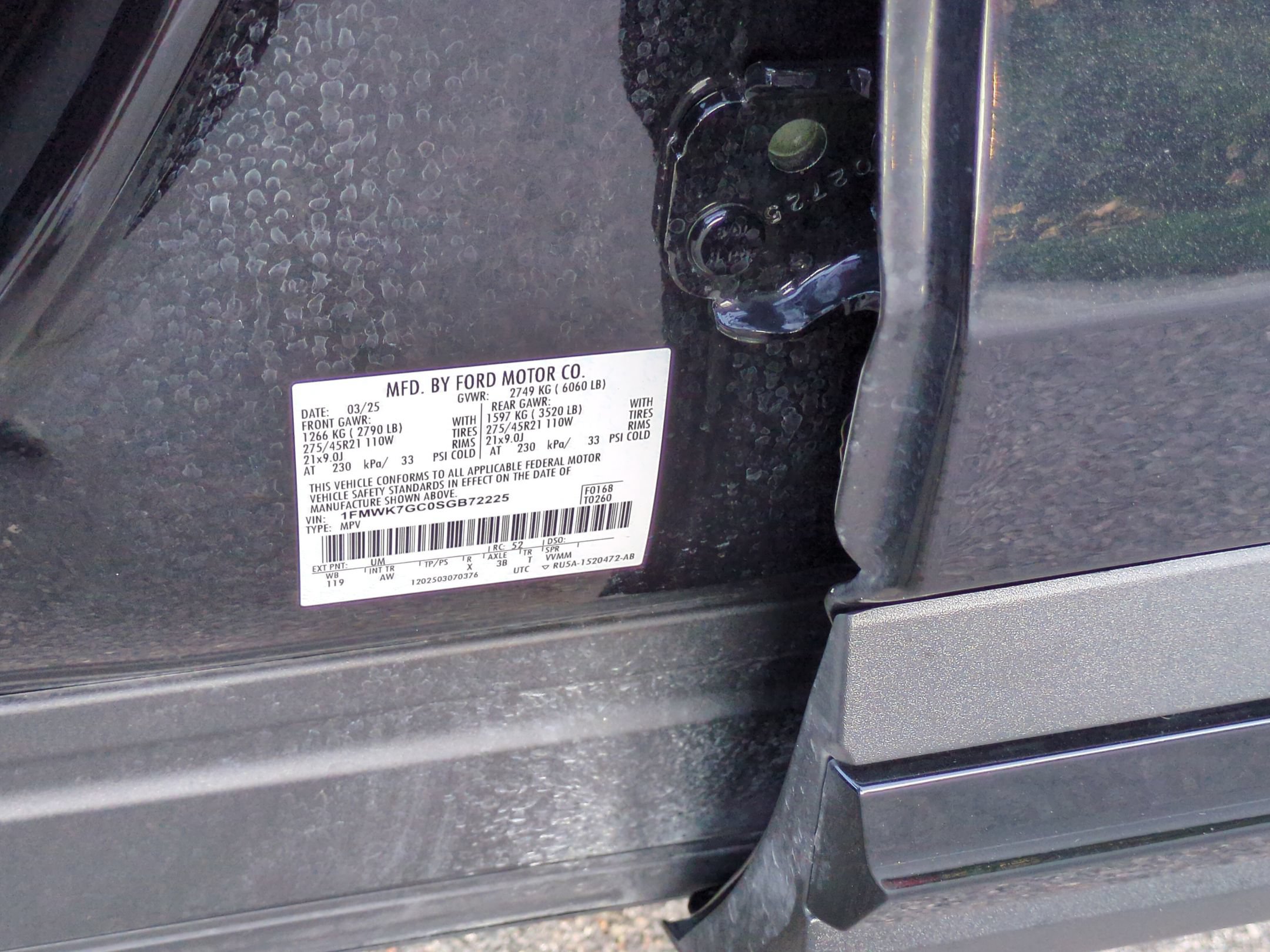 Certified 2025 Ford Explorer ST w/ Sun And Sound Package RWD image 43