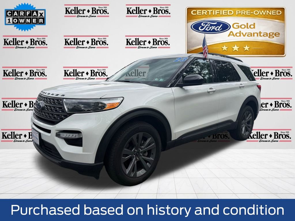 Certified 2023 Ford Explorer XLT w/ Equipment Group 202A AWD/4WD image 3