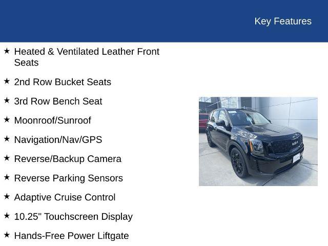 Used 2022 Kia Telluride EX w/ EX Premium Package AWD/4WD image 32