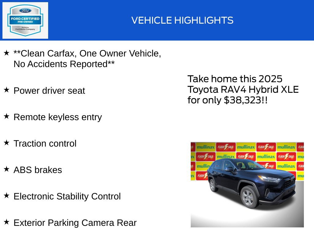 Used 2025 Toyota RAV4 XLE AWD/4WD image 18