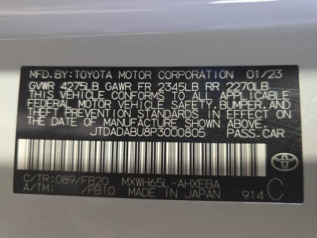 Used 2023 Toyota Prius LE AWD/4WD image 21