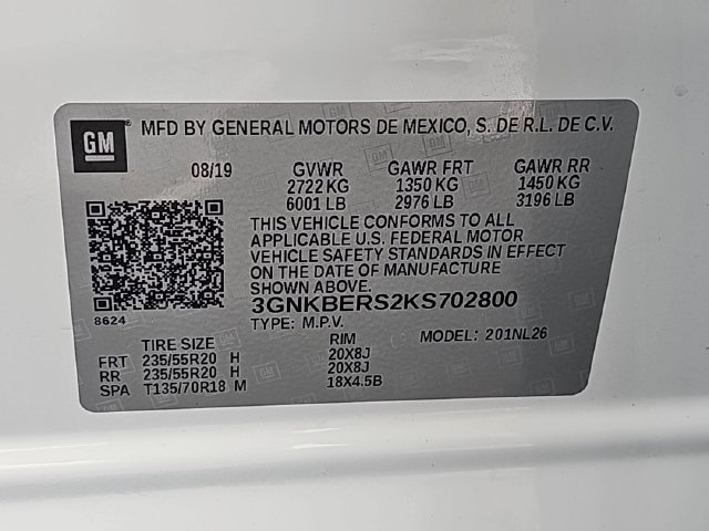 Used 2019 Chevrolet Blazer RS w/ LPO, Floor Liner Package FWD image 39