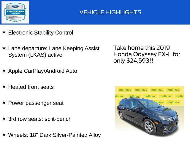 Used 2019 Honda Odyssey EX-L image 18