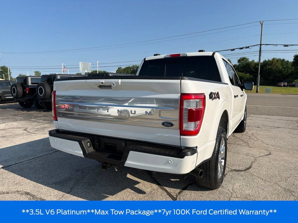 Certified 2023 Ford F150 Platinum w/ Equipment Group 701A High AWD/4WD image 45