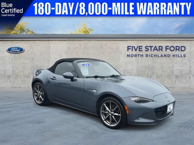 Used 2021 MAZDA MX-5 Miata Grand Touring RWD image 2