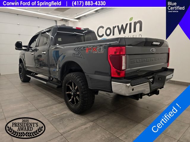 Certified 2021 Ford F250 Lariat w/ Chrome Package AWD/4WD image 4