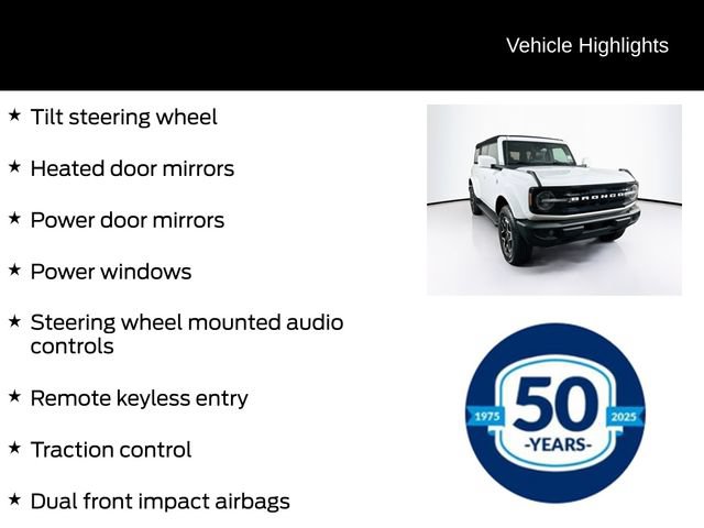 Certified 2023 Ford Bronco Outer Banks AWD/4WD image 16