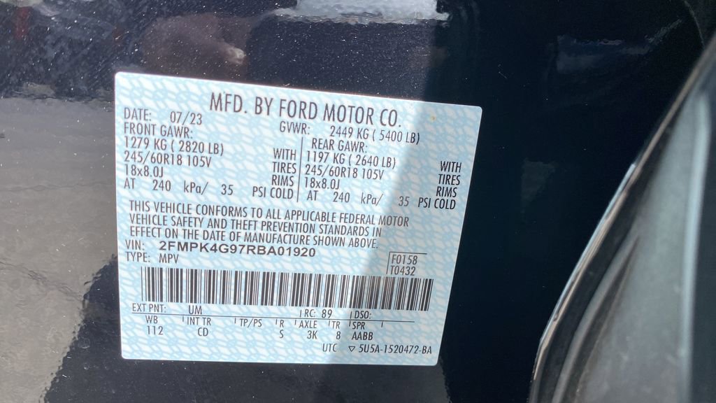 Certified 2024 Ford Edge SE AWD/4WD image 28