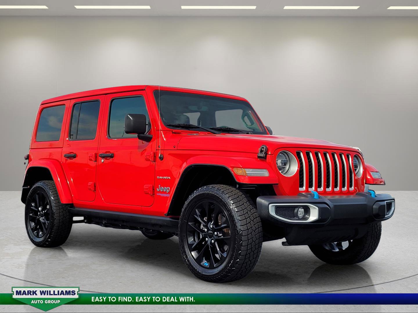 Used 2022 Jeep Wrangler Unlimited Sahara w/ Cold Weather Group AWD/4WD image 1